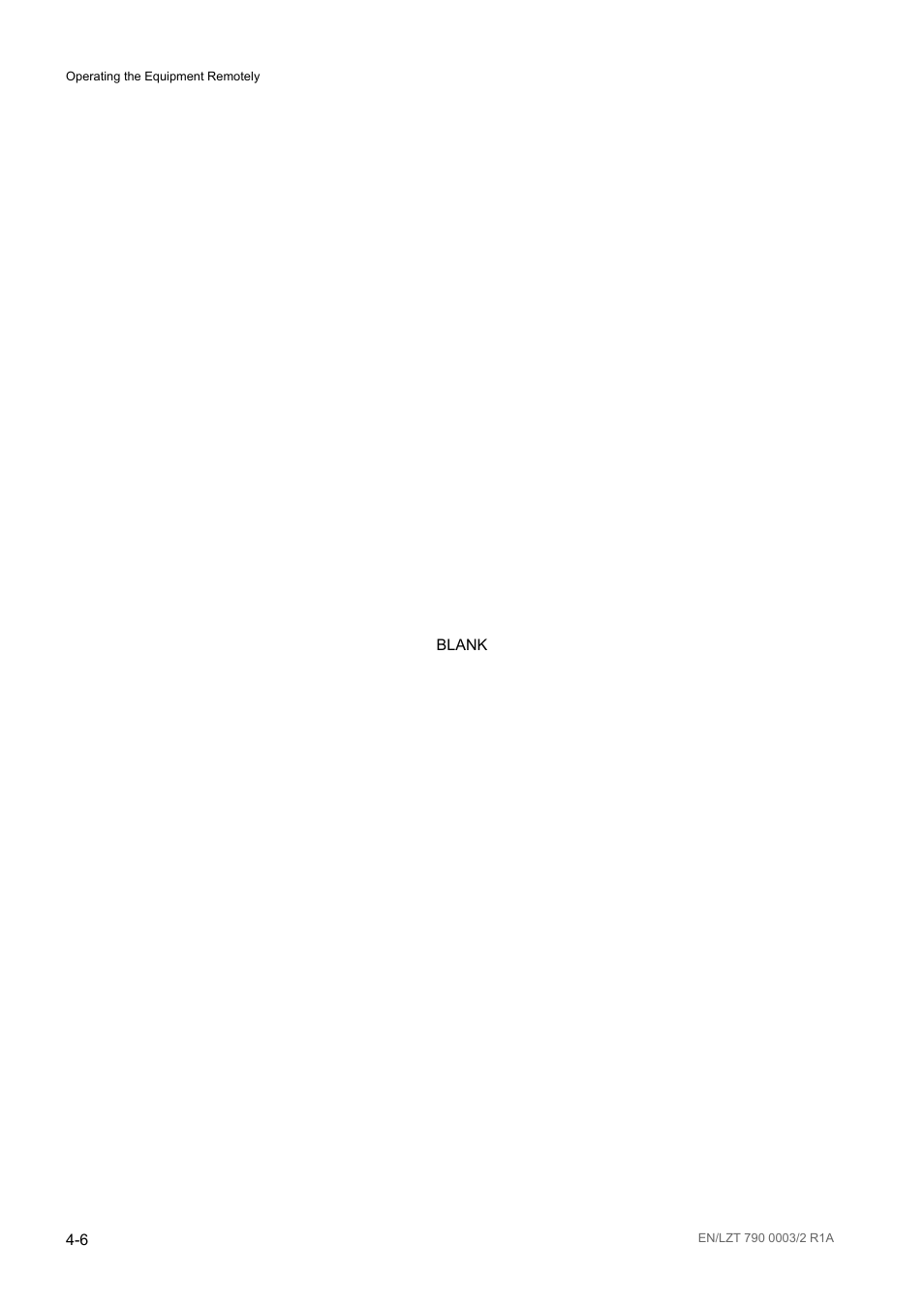 Blank | Ericsson Multi-Format Receiver RX1290 User Manual | Page 72 / 176