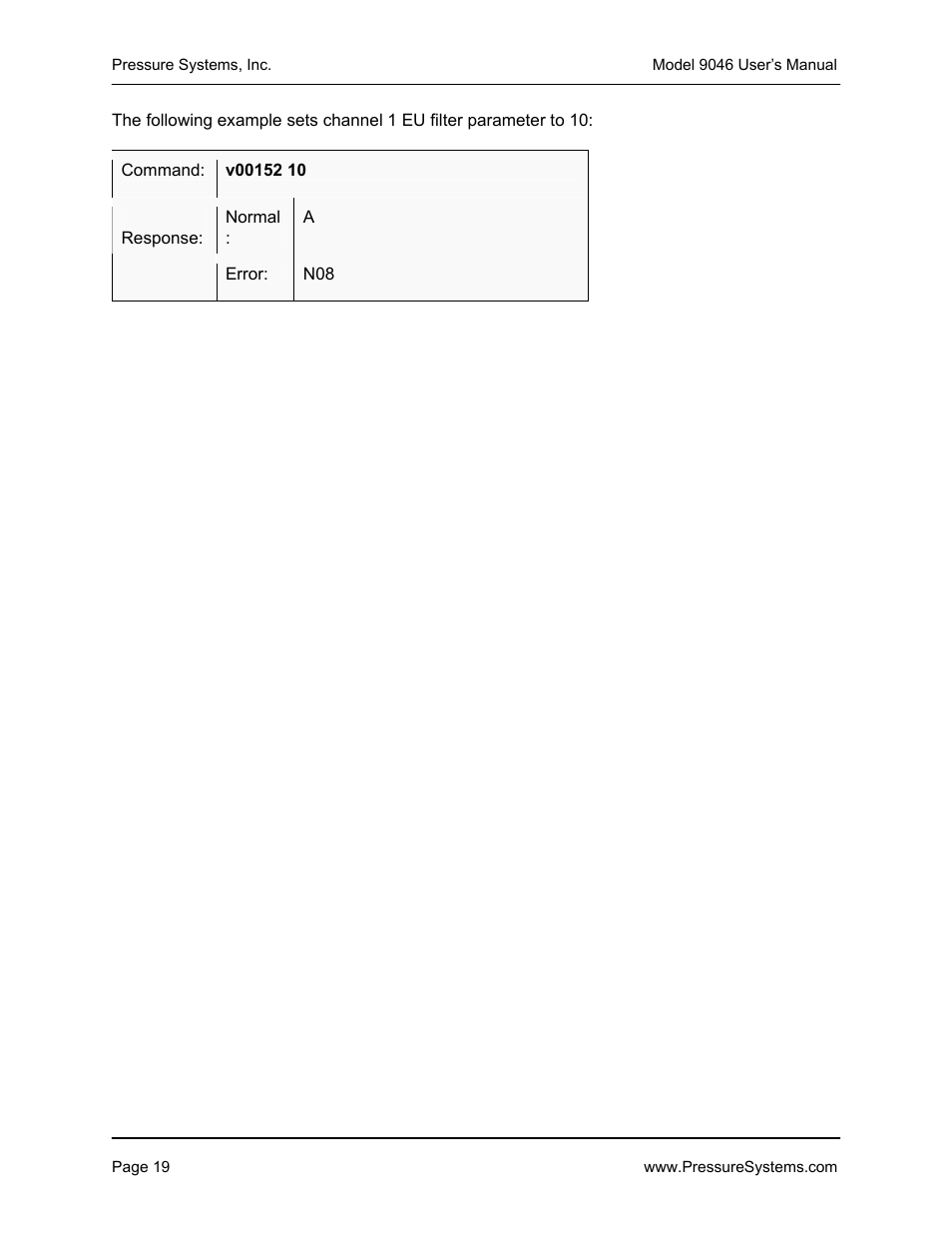 Pressure Systems 9046 User Manual | Page 25 / 72