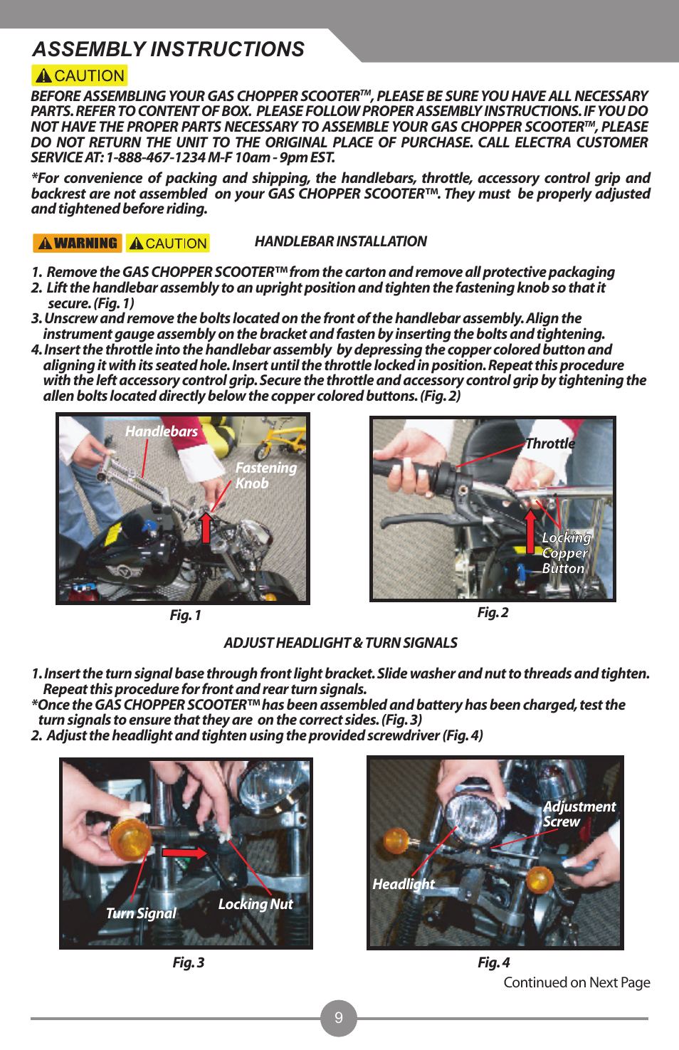 Assembly instructions | Electra Accessories 88969 User Manual | Page 10 / 27
