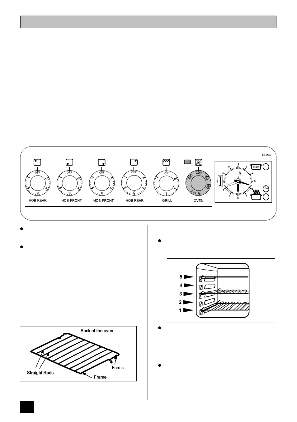 The fan oven | Electra Accessories U02002 230W/I User Manual | Page 18 / 28