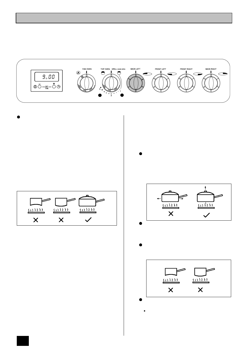 The ceramic hob | Electra Accessories EL 370 User Manual | Page 14 / 32