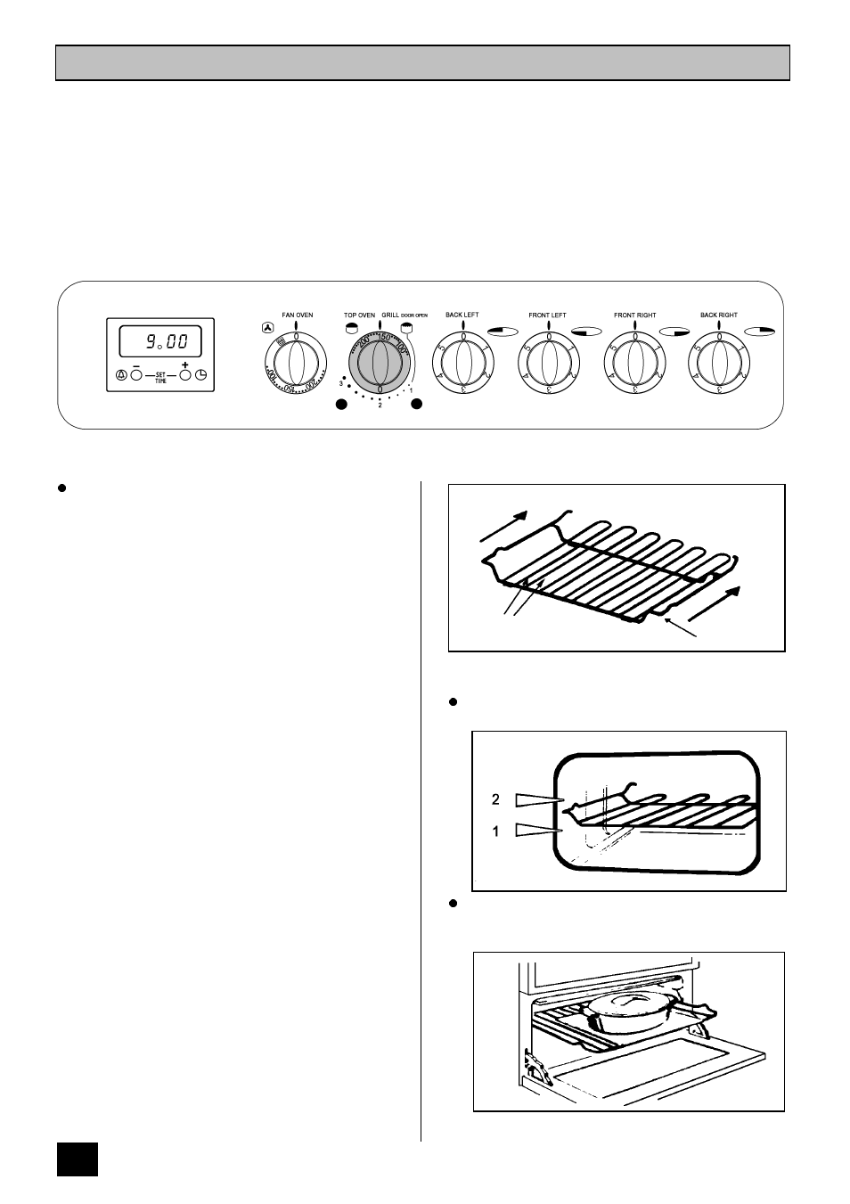 The top oven | Electra Accessories EL 370 User Manual | Page 18 / 32
