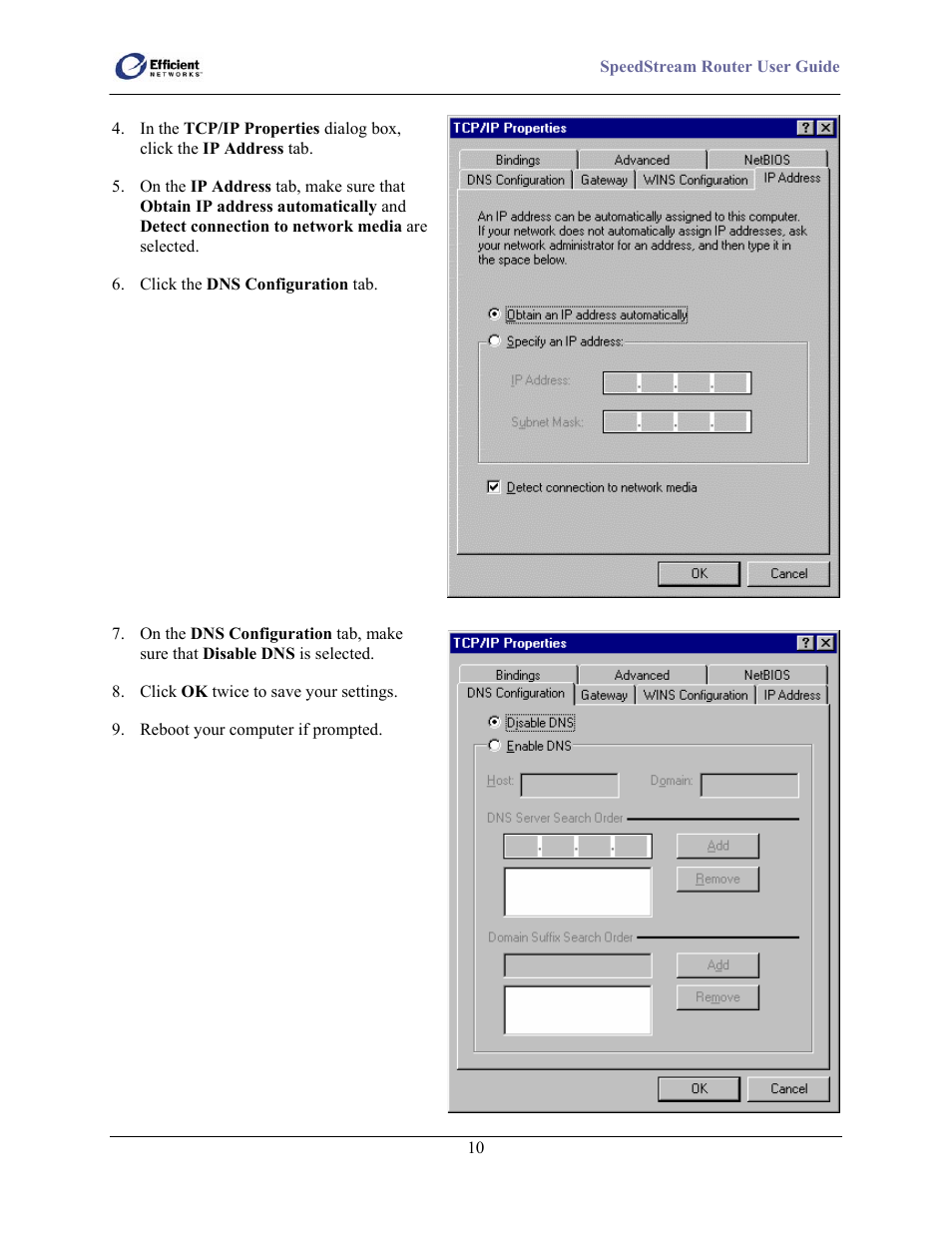 Efficient Networks SpeedStream 5100 Series User Manual | Page 18 / 80
