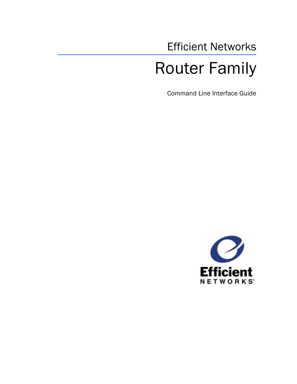 Efficient Networks 107-0001-000 User Manual | 516 pages