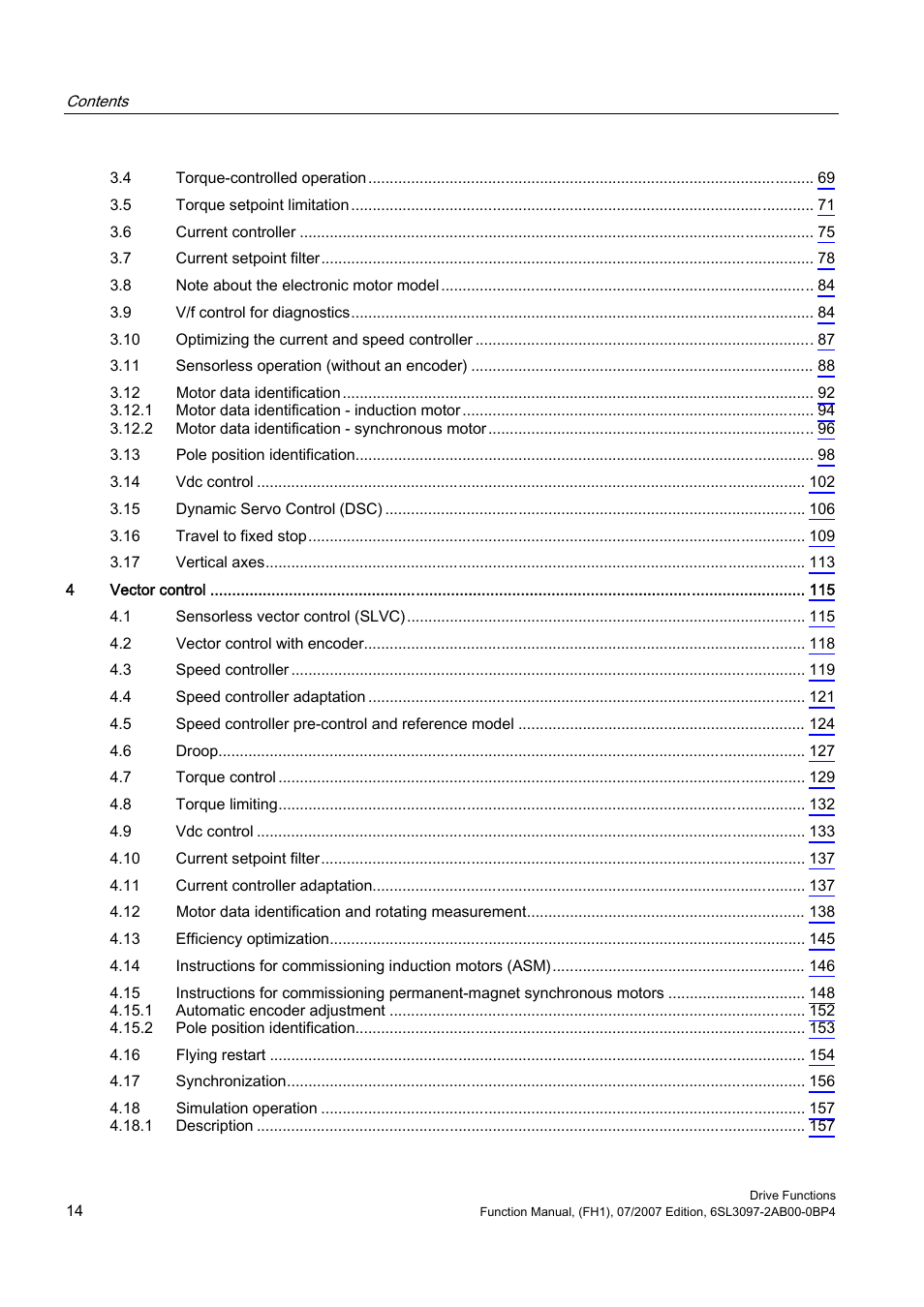 Efficient Networks Siemens Sinamics S120 User Manual | Page 14 / 560