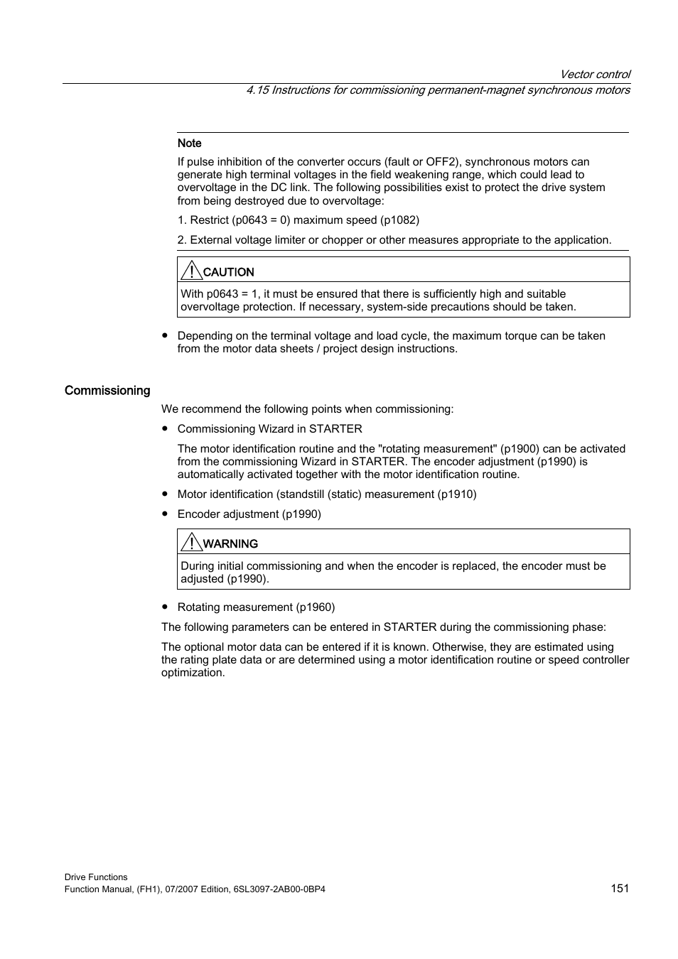Efficient Networks Siemens Sinamics S120 User Manual | Page 151 / 560