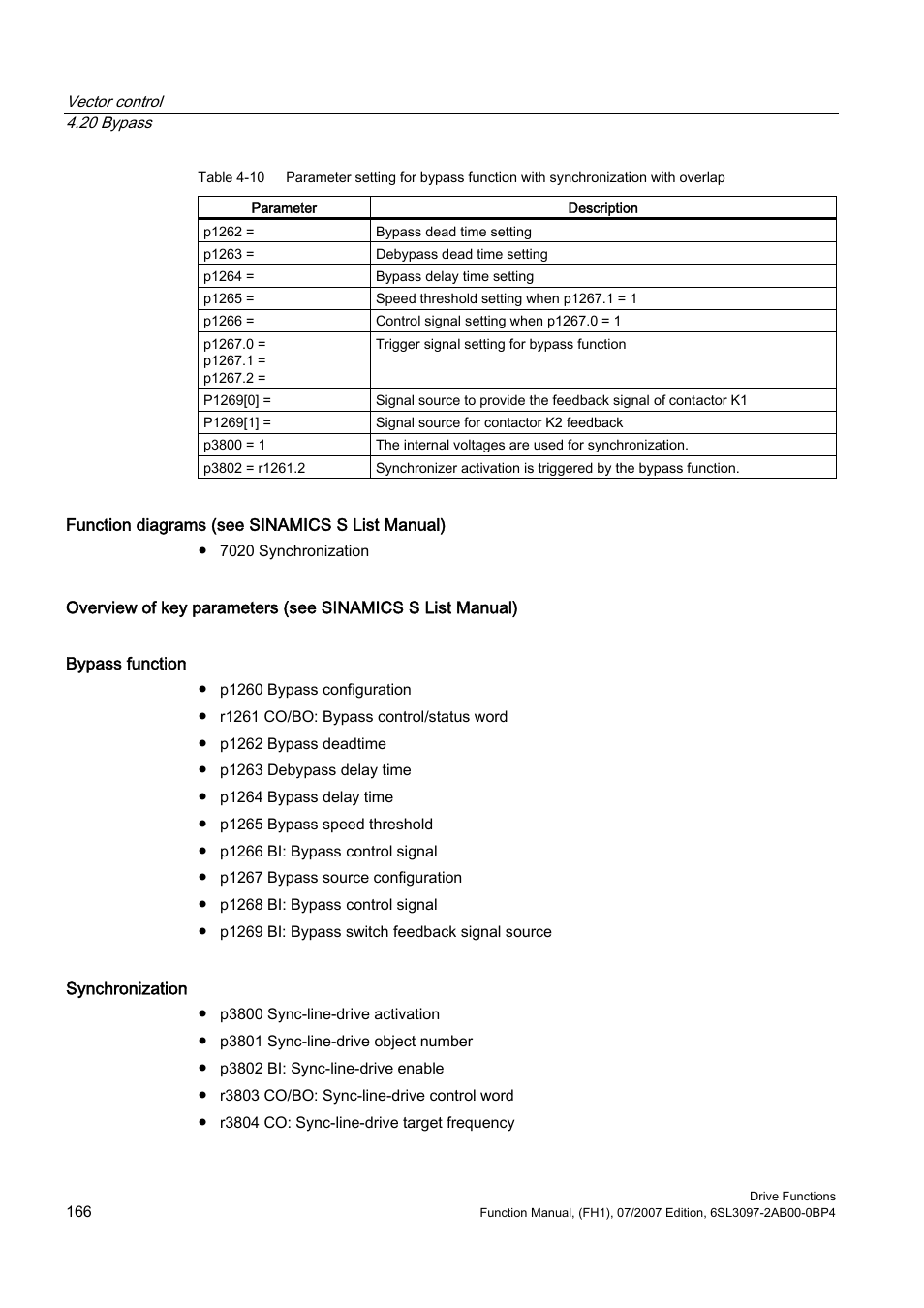 Efficient Networks Siemens Sinamics S120 User Manual | Page 166 / 560