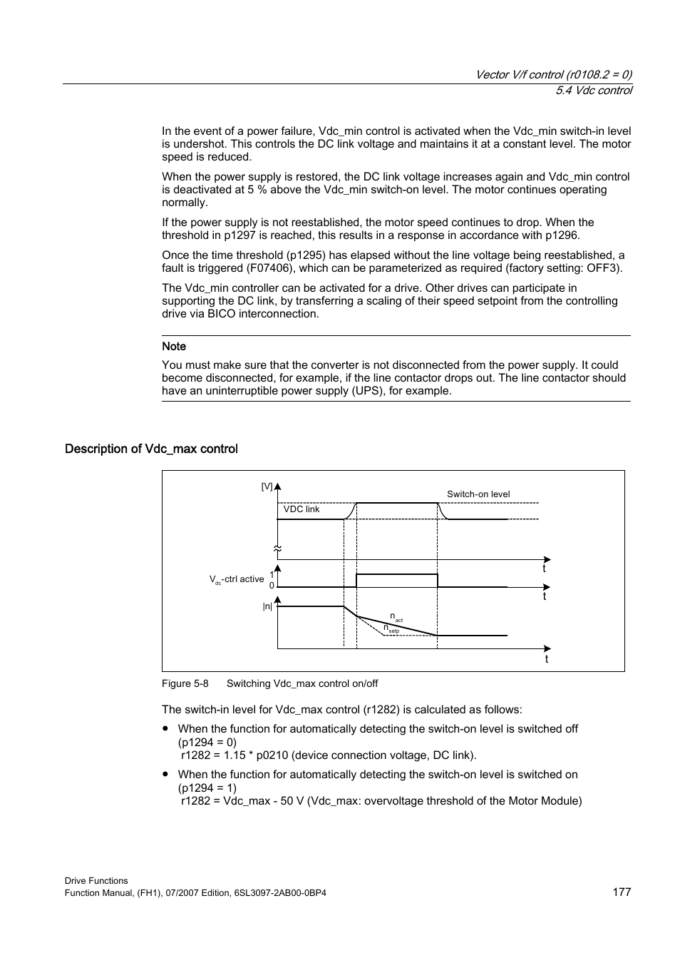 Efficient Networks Siemens Sinamics S120 User Manual | Page 177 / 560