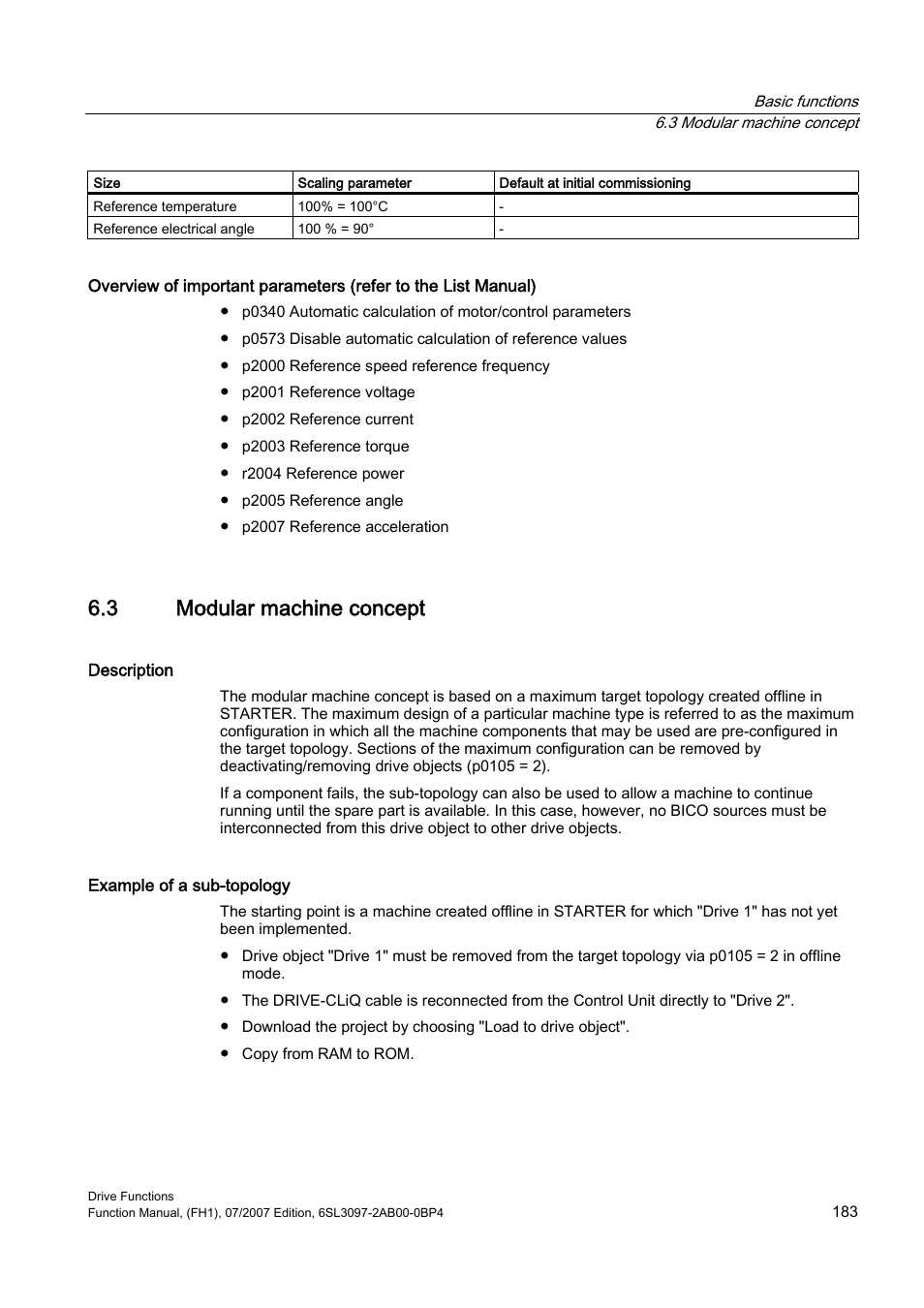 3 modular machine concept | Efficient Networks Siemens Sinamics S120 User Manual | Page 183 / 560