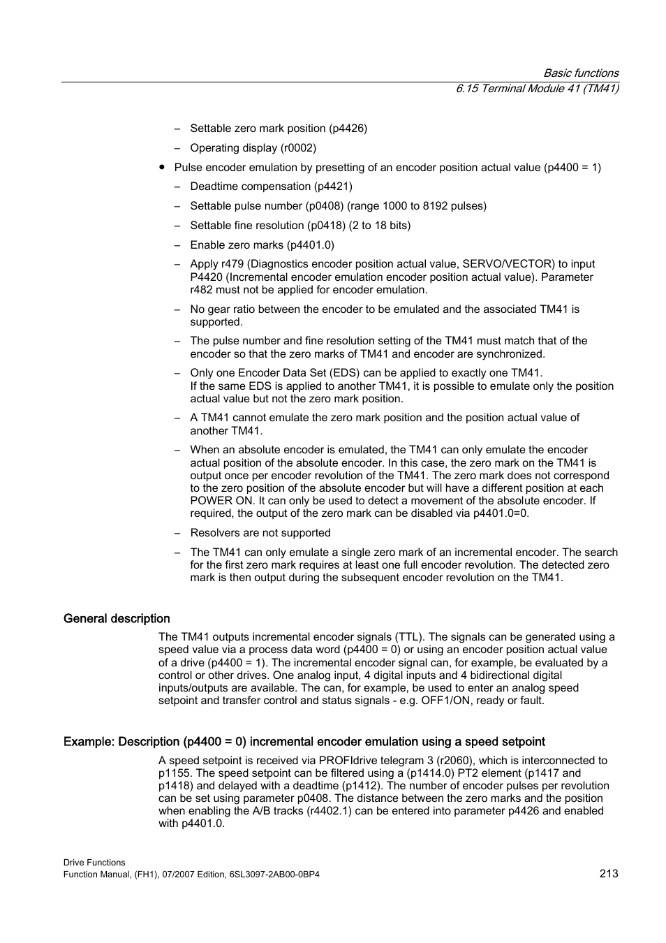 Efficient Networks Siemens Sinamics S120 User Manual | Page 213 / 560