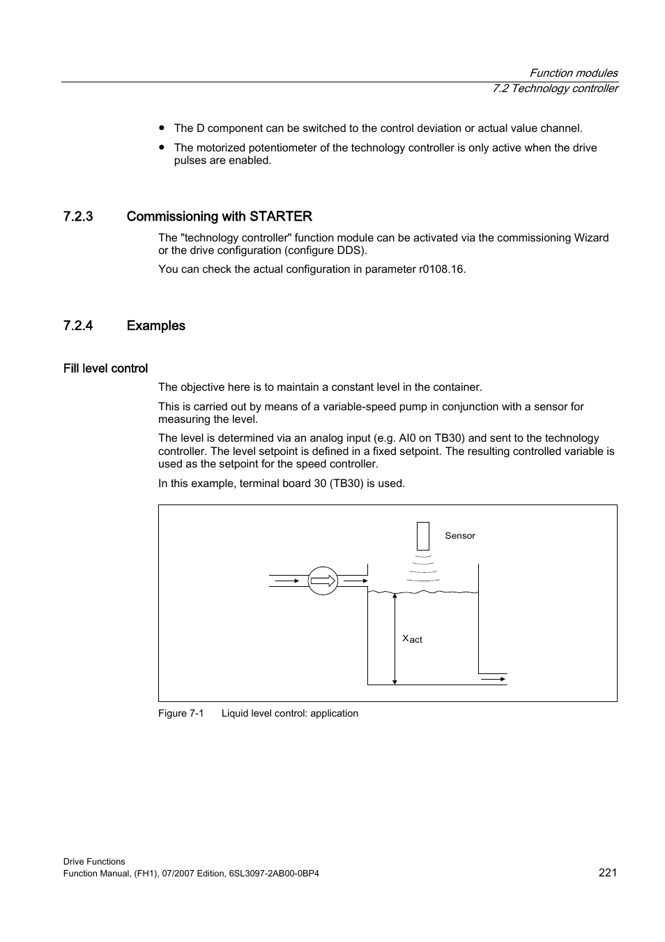 3 commissioning with starter, 4 examples | Efficient Networks Siemens Sinamics S120 User Manual | Page 221 / 560