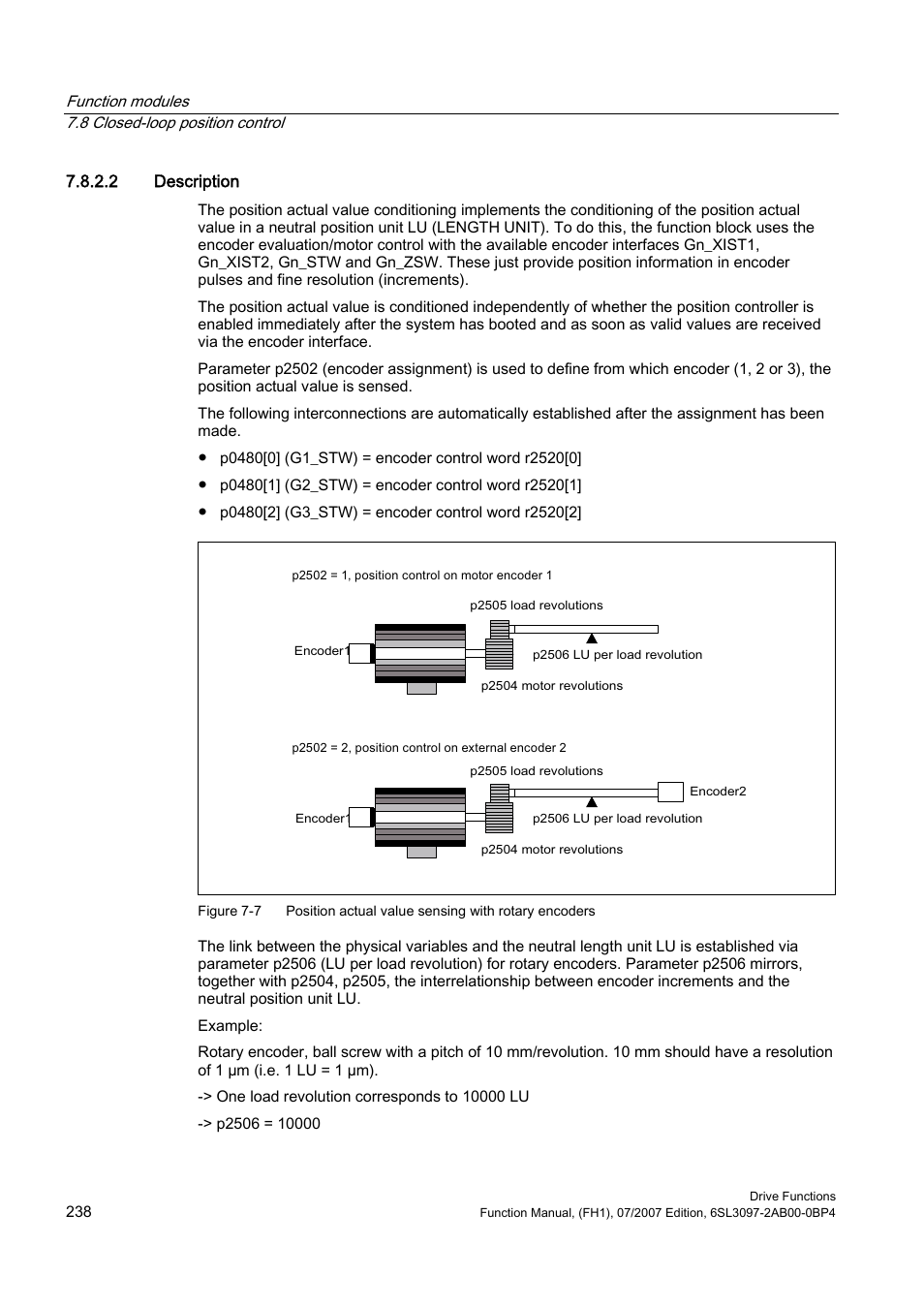 2 description | Efficient Networks Siemens Sinamics S120 User Manual | Page 238 / 560