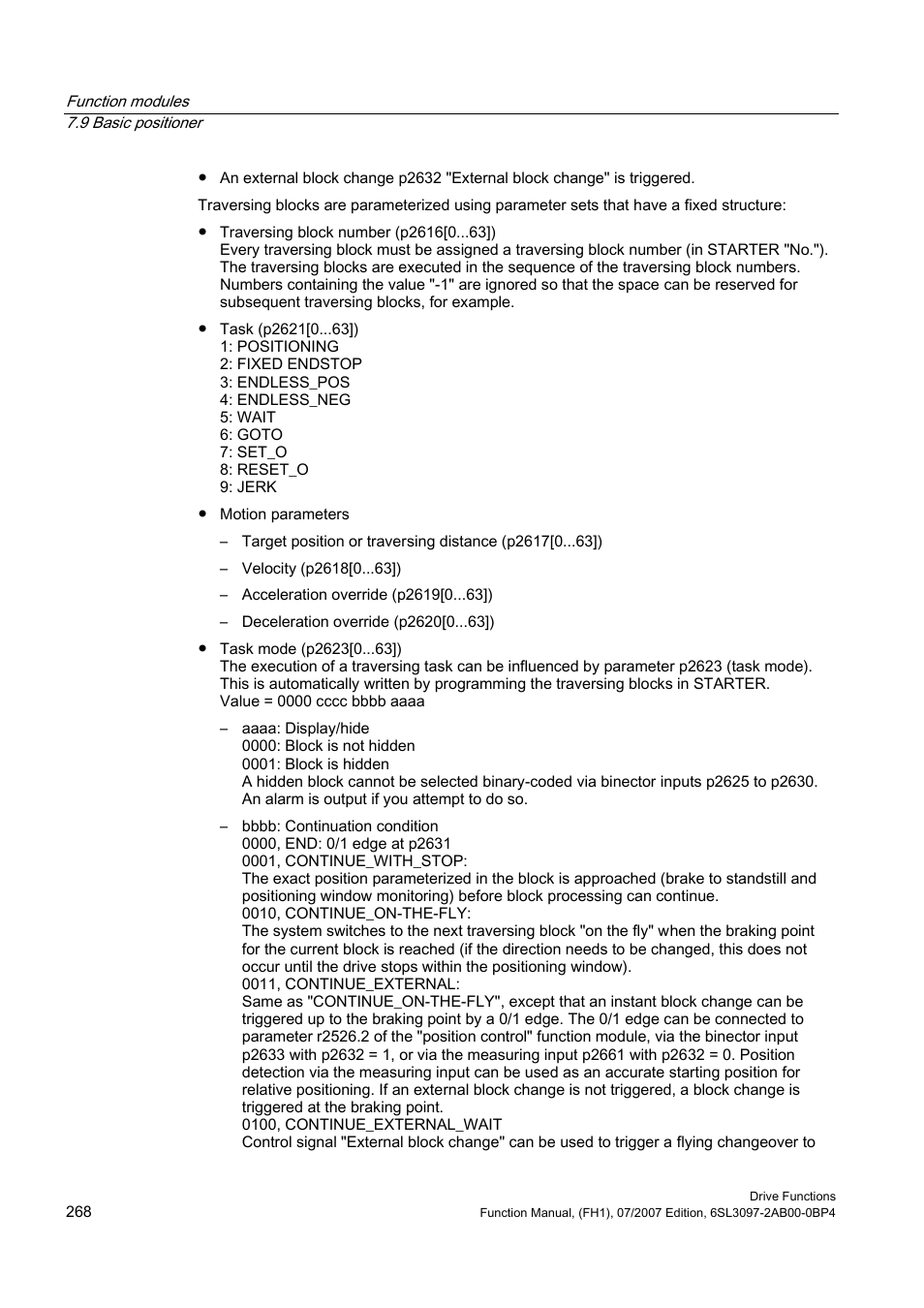 Efficient Networks Siemens Sinamics S120 User Manual | Page 268 / 560