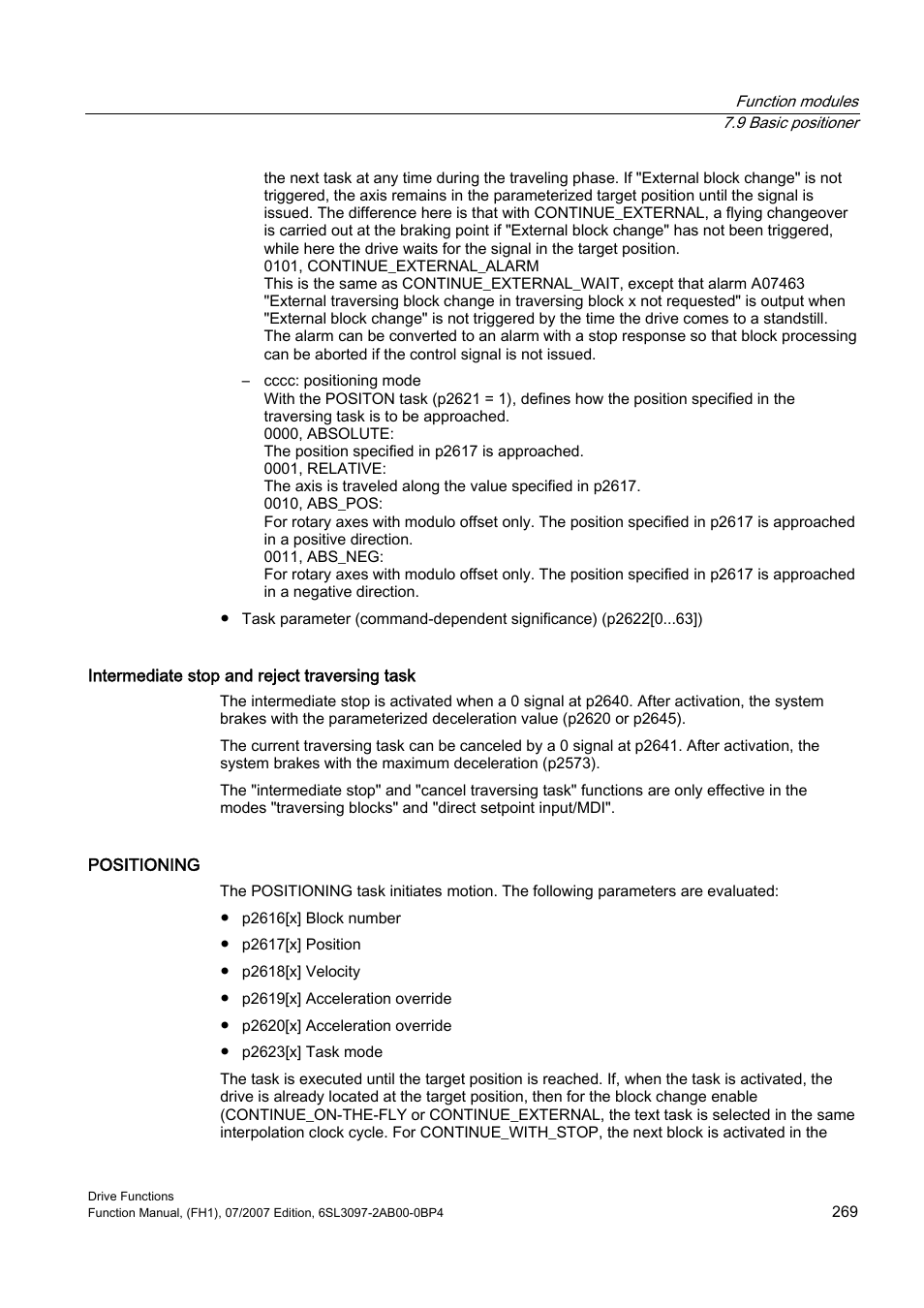Efficient Networks Siemens Sinamics S120 User Manual | Page 269 / 560