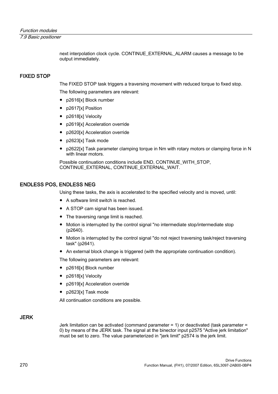Efficient Networks Siemens Sinamics S120 User Manual | Page 270 / 560