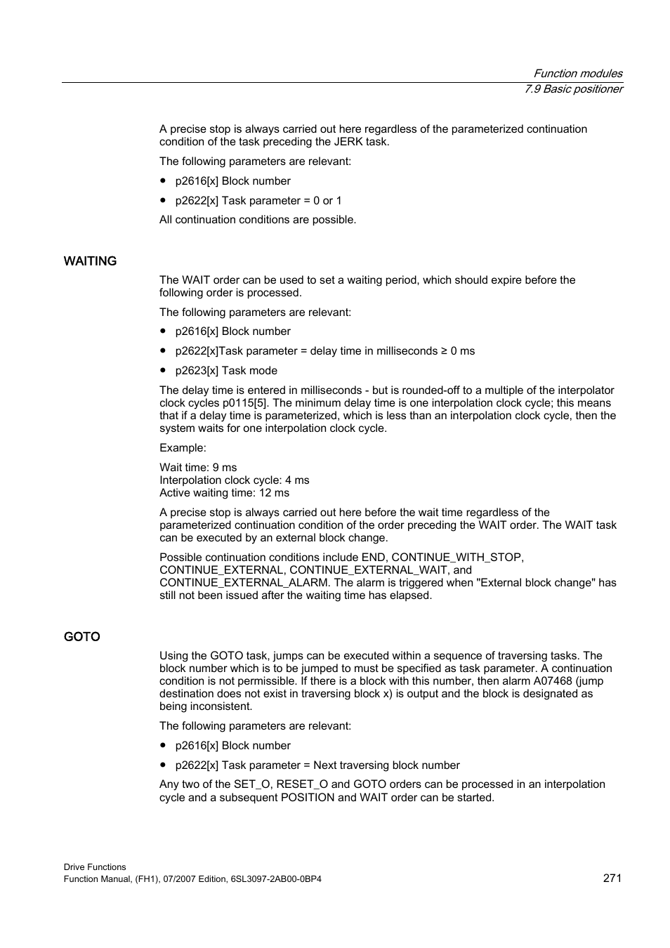 Efficient Networks Siemens Sinamics S120 User Manual | Page 271 / 560