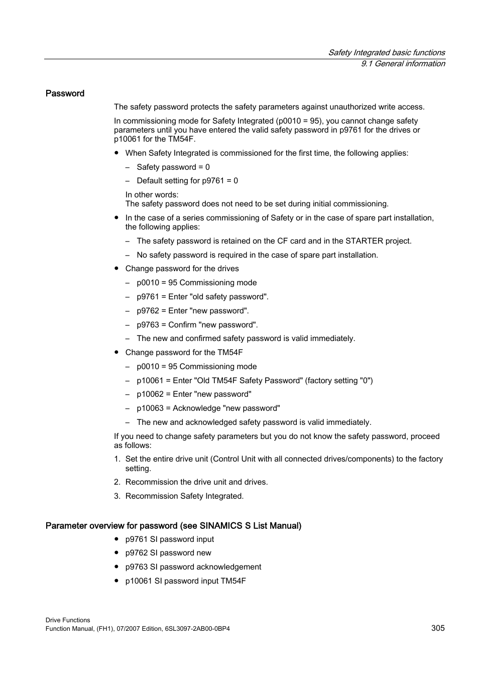 Efficient Networks Siemens Sinamics S120 User Manual | Page 305 / 560