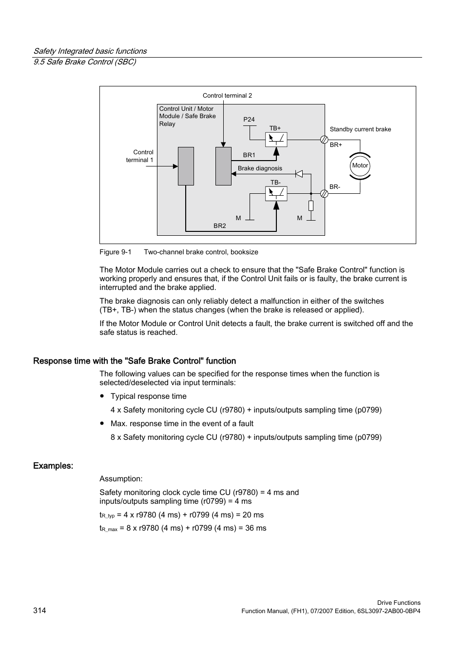 Efficient Networks Siemens Sinamics S120 User Manual | Page 314 / 560