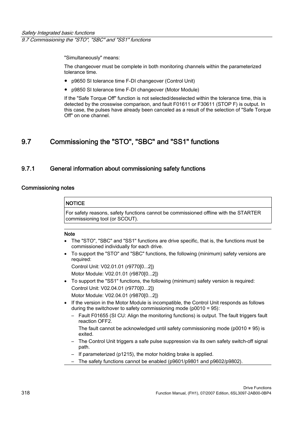 Efficient Networks Siemens Sinamics S120 User Manual | Page 318 / 560
