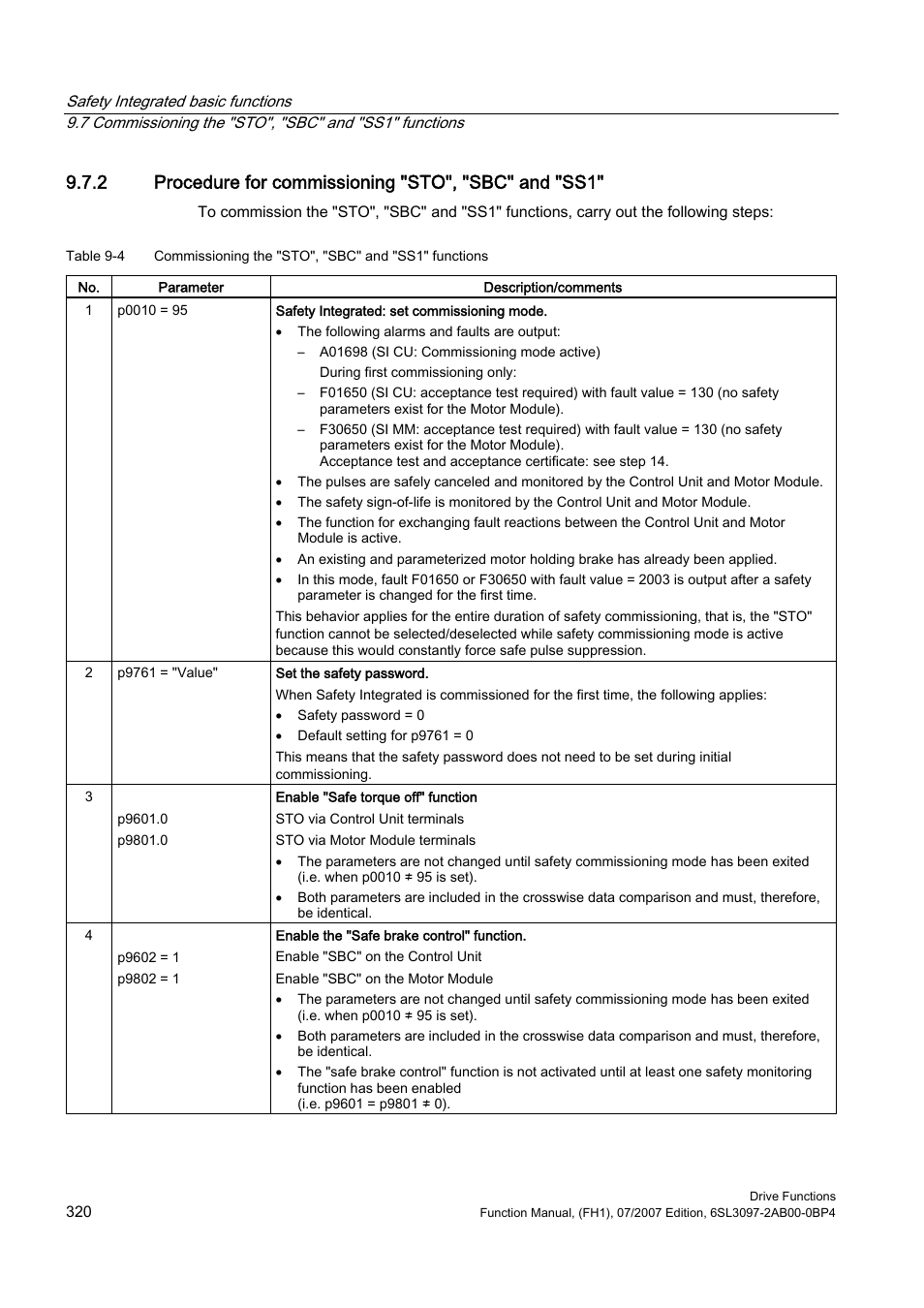 Efficient Networks Siemens Sinamics S120 User Manual | Page 320 / 560