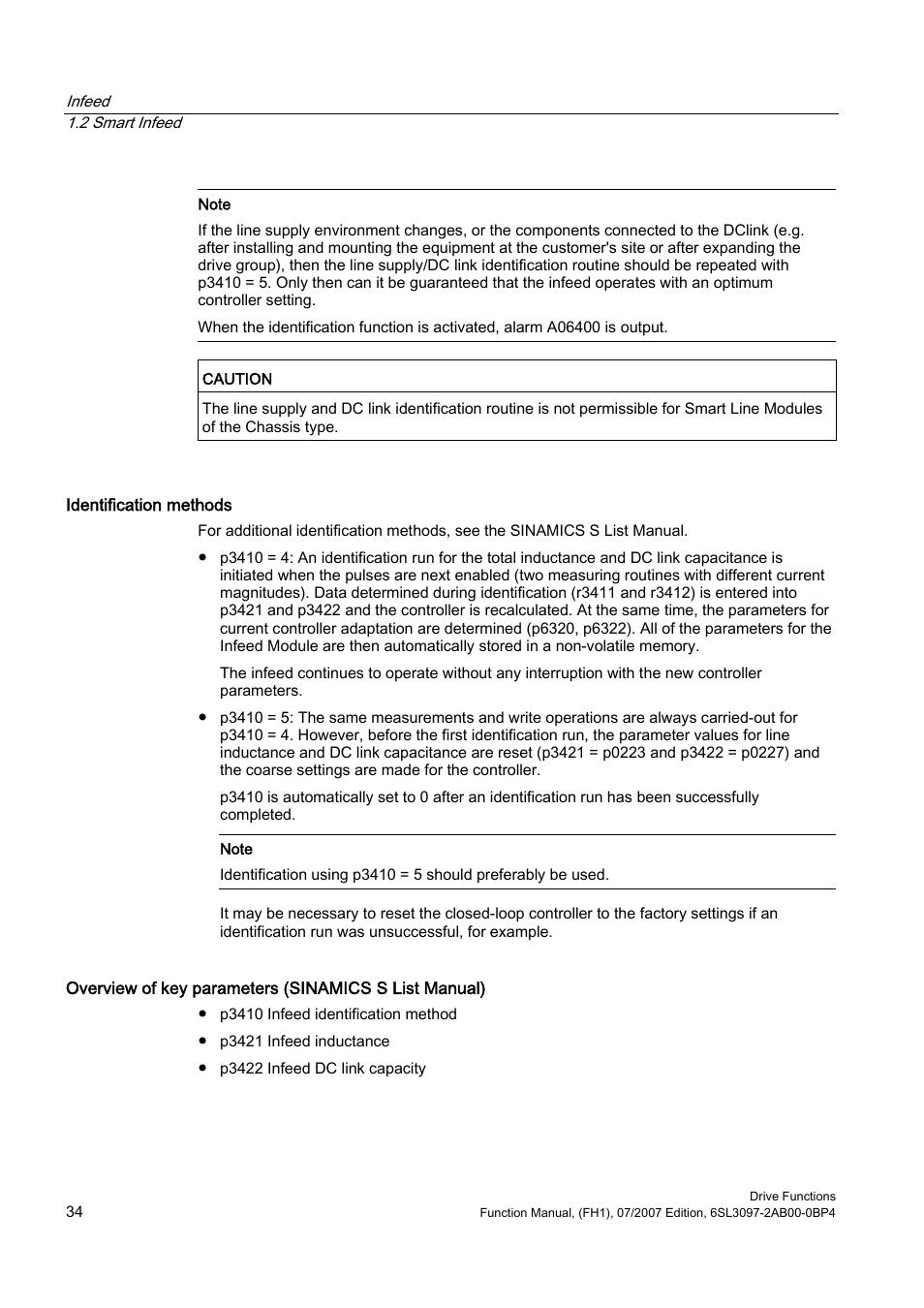 Efficient Networks Siemens Sinamics S120 User Manual | Page 34 / 560