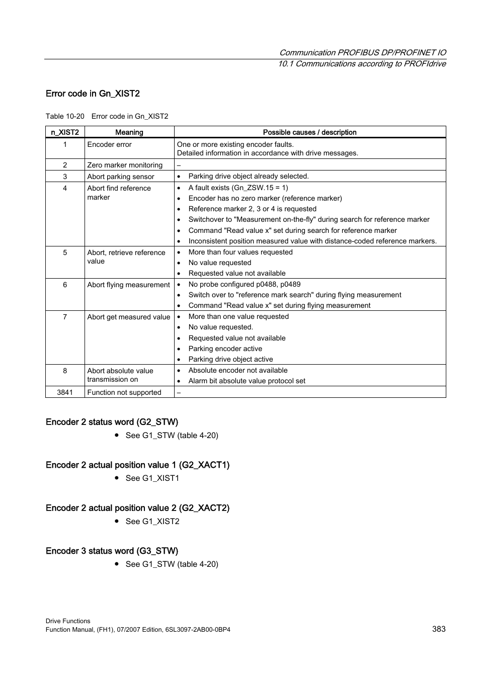 Efficient Networks Siemens Sinamics S120 User Manual | Page 383 / 560