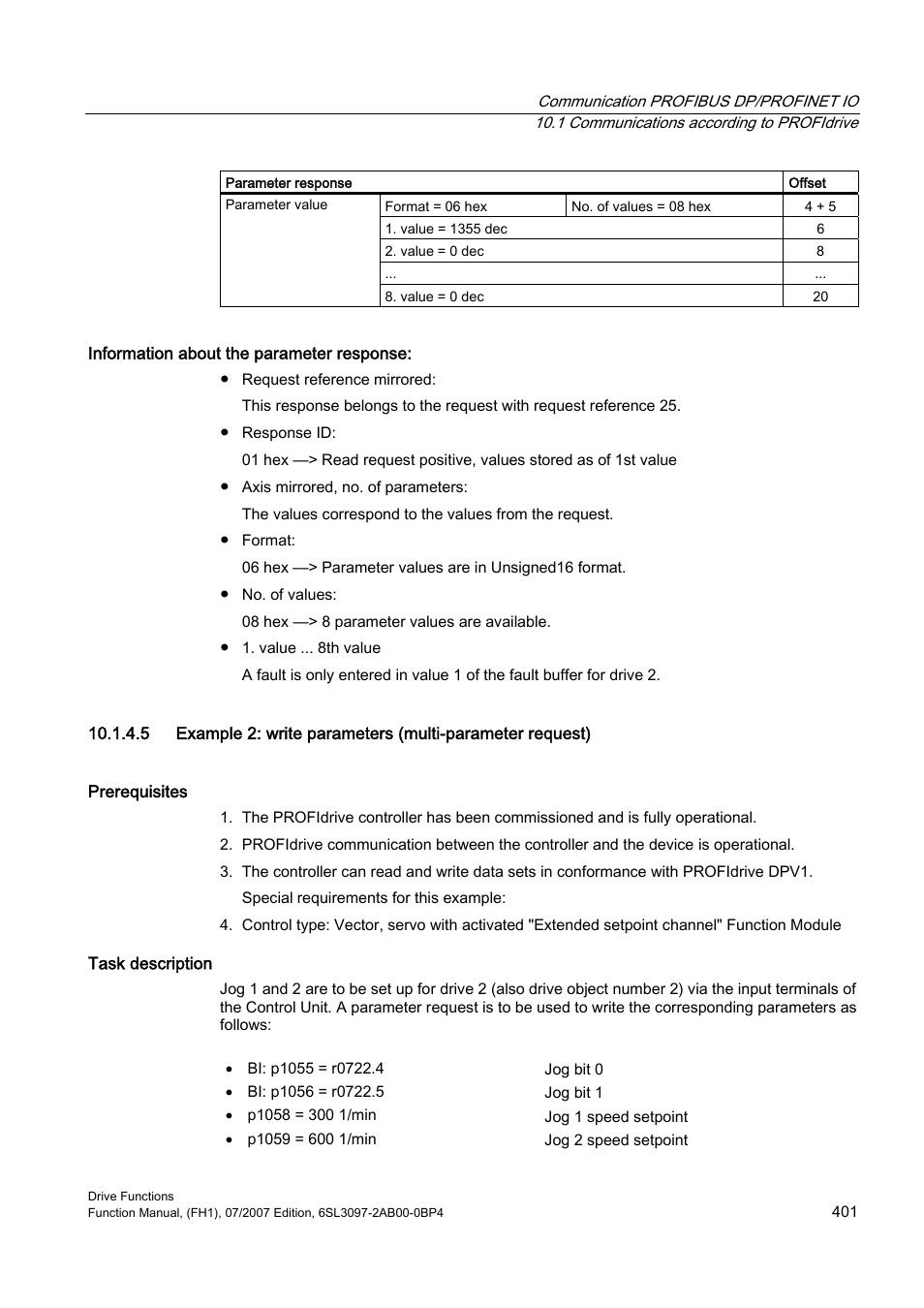 Efficient Networks Siemens Sinamics S120 User Manual | Page 401 / 560
