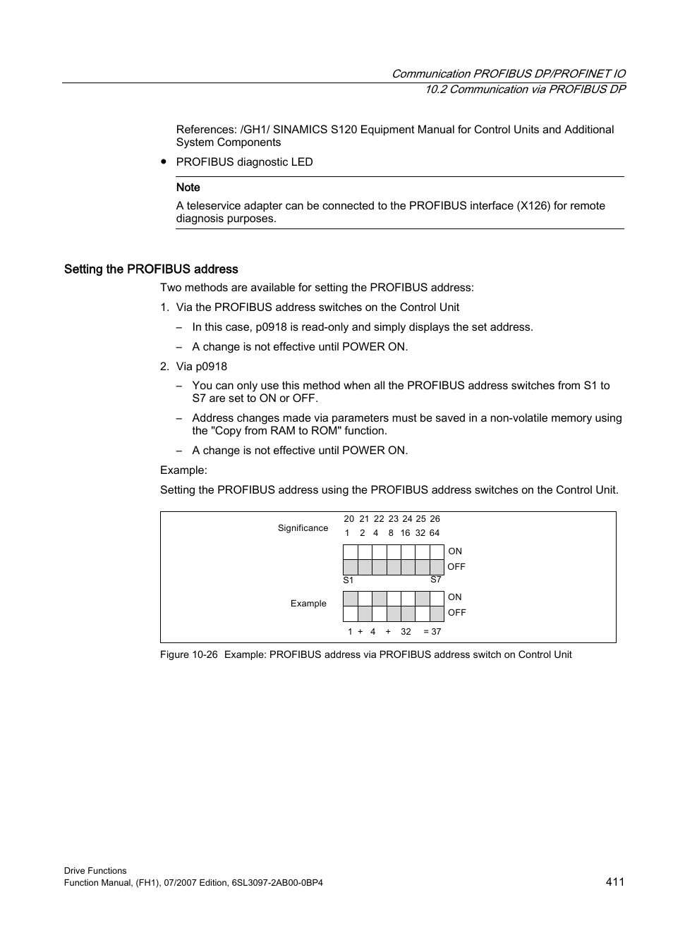 Efficient Networks Siemens Sinamics S120 User Manual | Page 411 / 560
