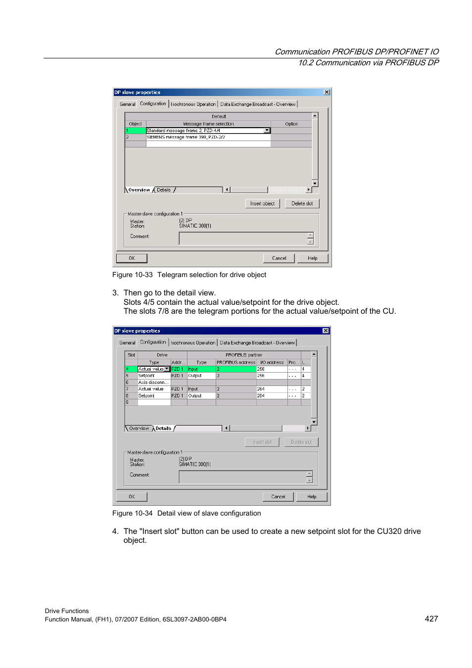 Efficient Networks Siemens Sinamics S120 User Manual | Page 427 / 560