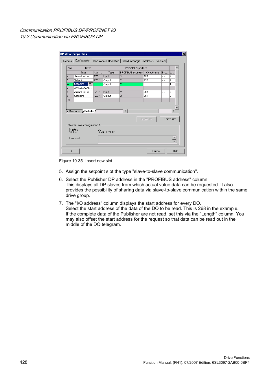 Efficient Networks Siemens Sinamics S120 User Manual | Page 428 / 560