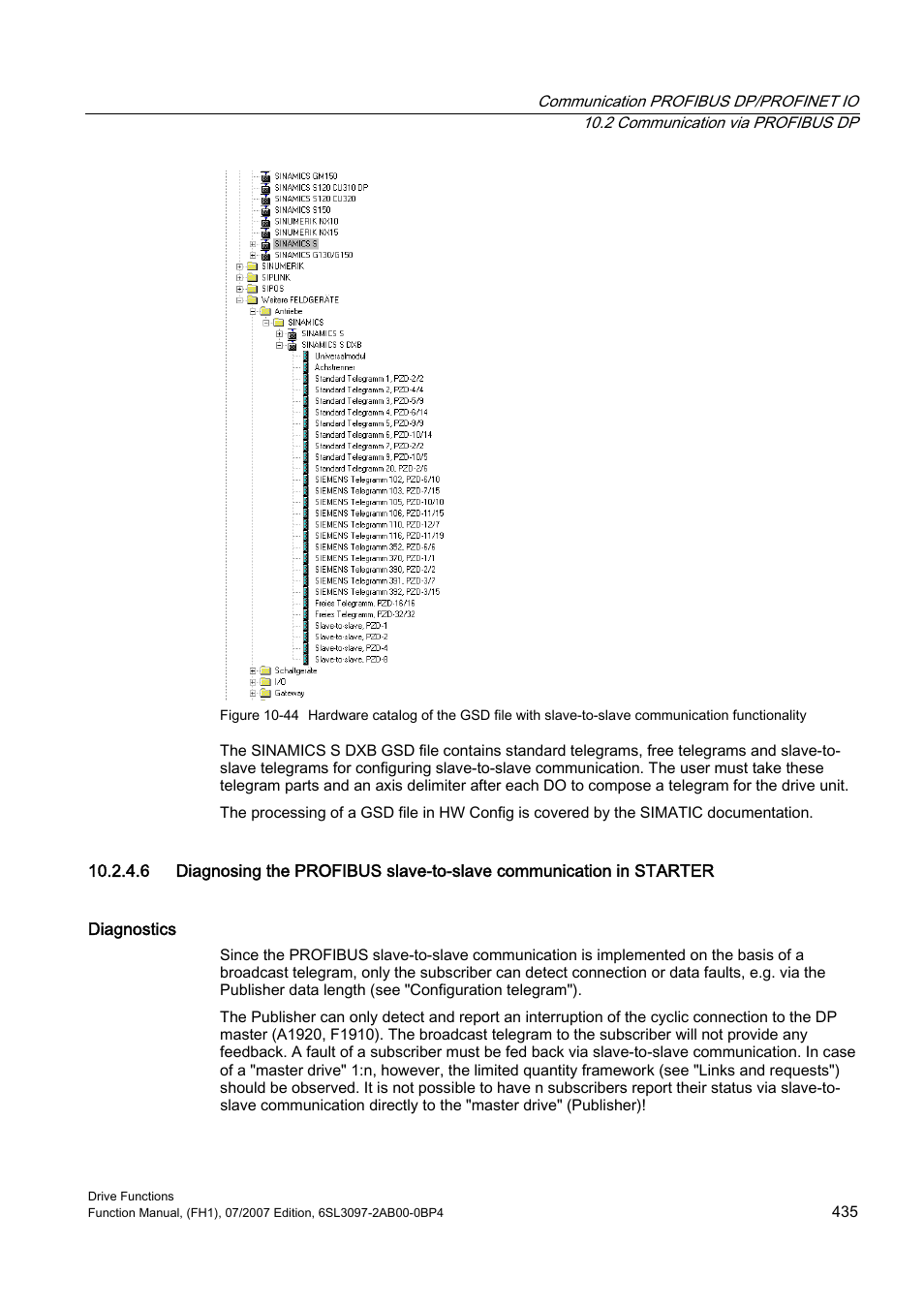 Efficient Networks Siemens Sinamics S120 User Manual | Page 435 / 560