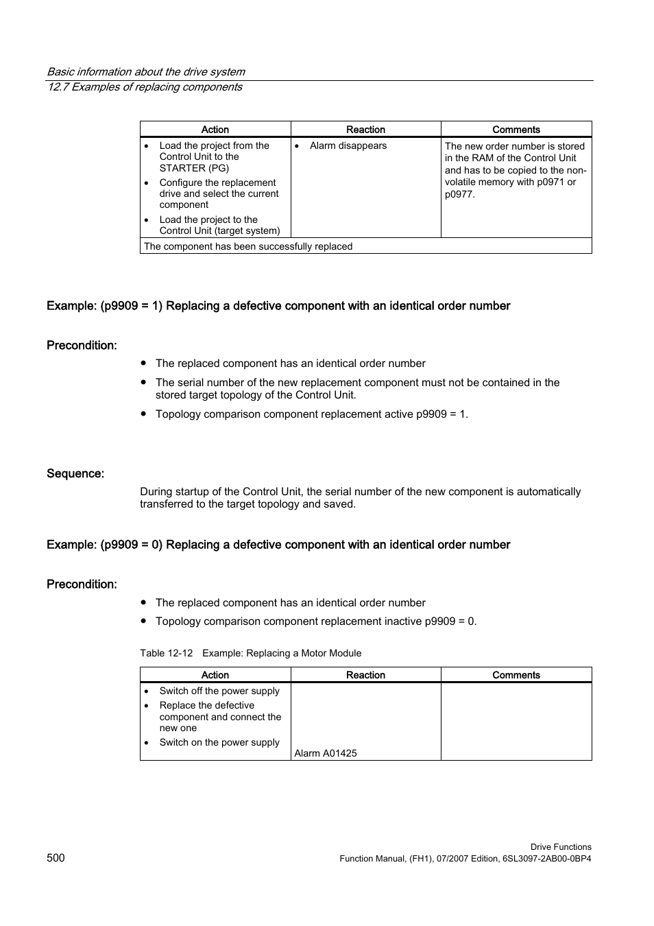 Efficient Networks Siemens Sinamics S120 User Manual | Page 500 / 560