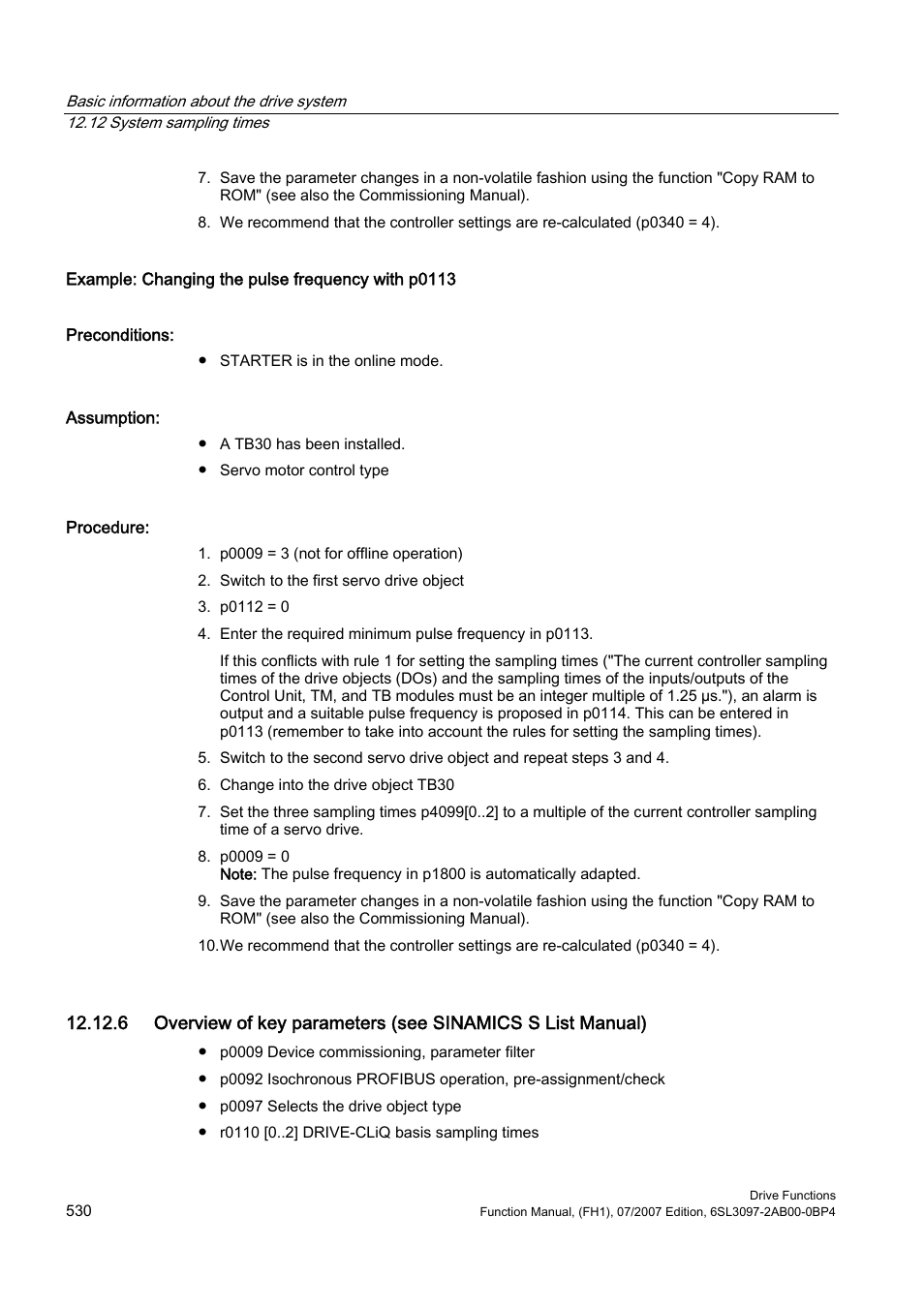 Efficient Networks Siemens Sinamics S120 User Manual | Page 530 / 560