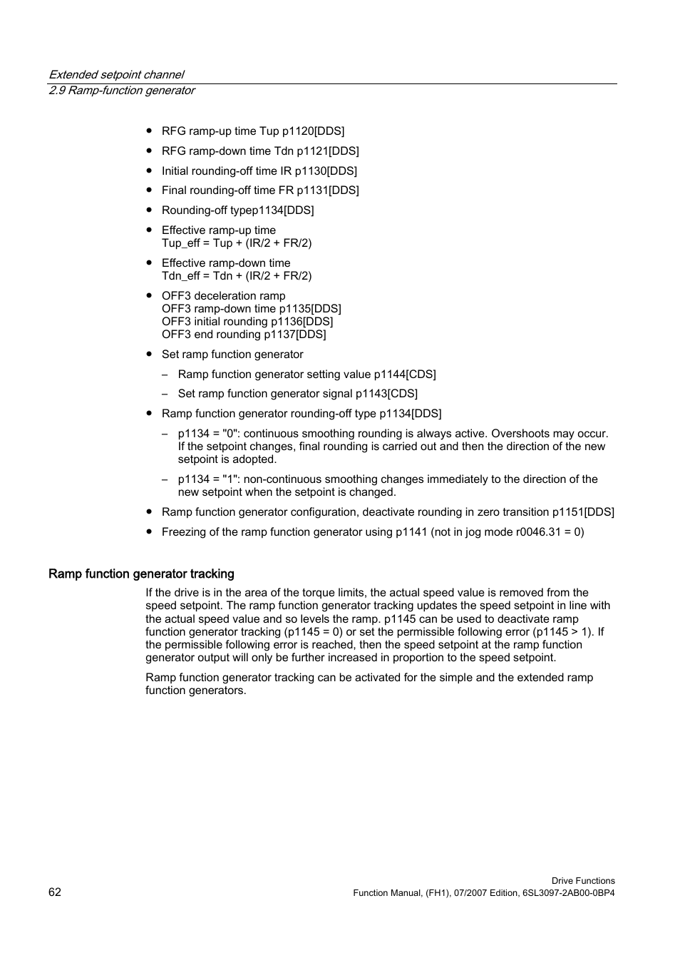 Efficient Networks Siemens Sinamics S120 User Manual | Page 62 / 560