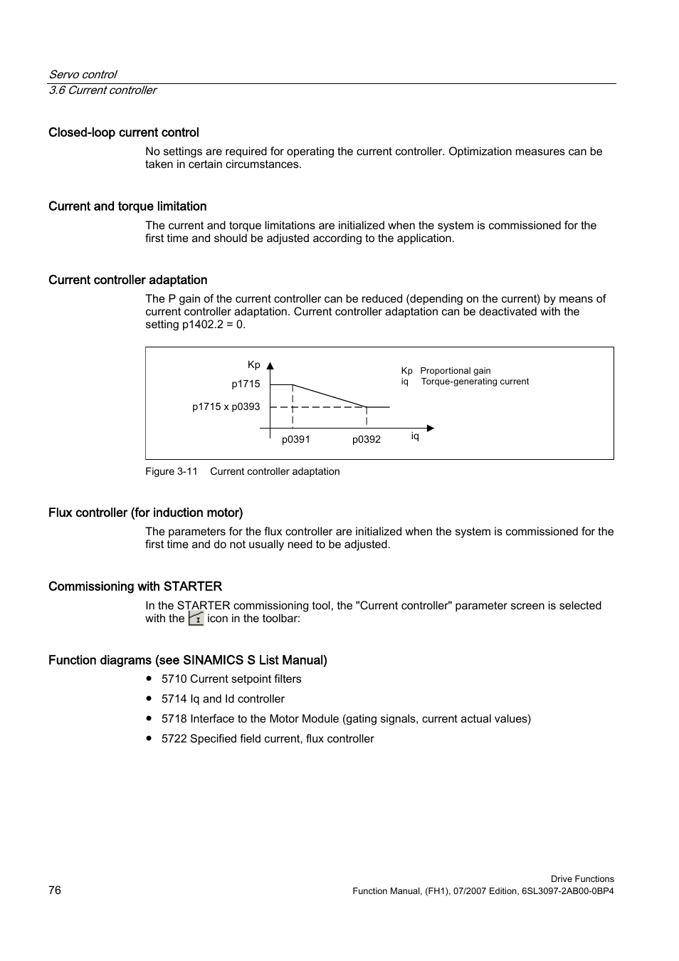 Efficient Networks Siemens Sinamics S120 User Manual | Page 76 / 560