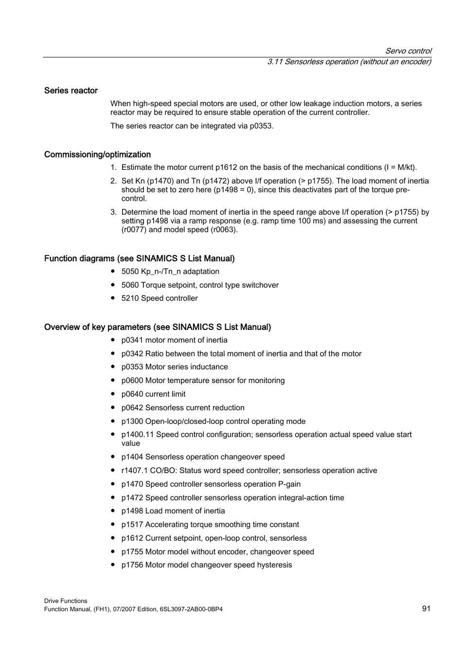 Efficient Networks Siemens Sinamics S120 User Manual | Page 91 / 560