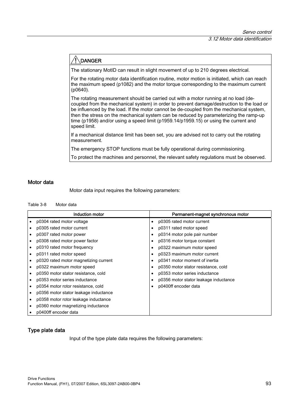 Efficient Networks Siemens Sinamics S120 User Manual | Page 93 / 560