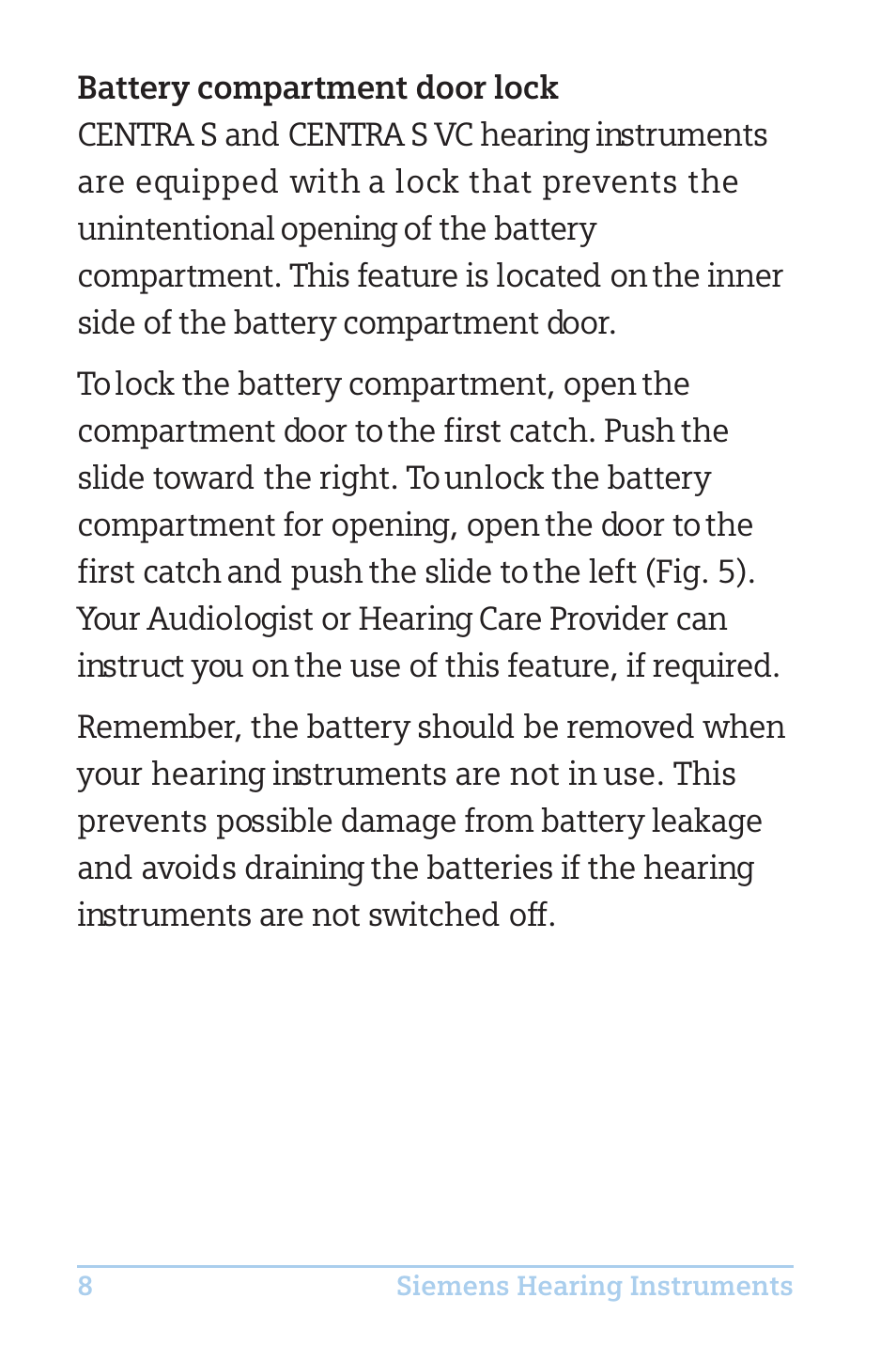 Efficient Networks CENTRA S User Manual | Page 10 / 36