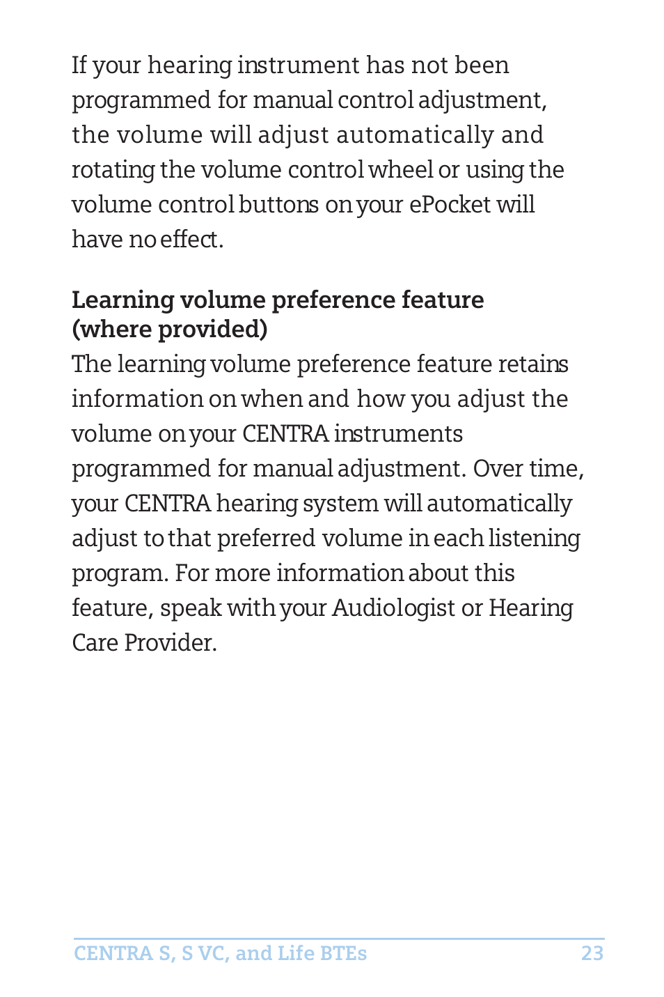 Efficient Networks CENTRA S User Manual | Page 25 / 36
