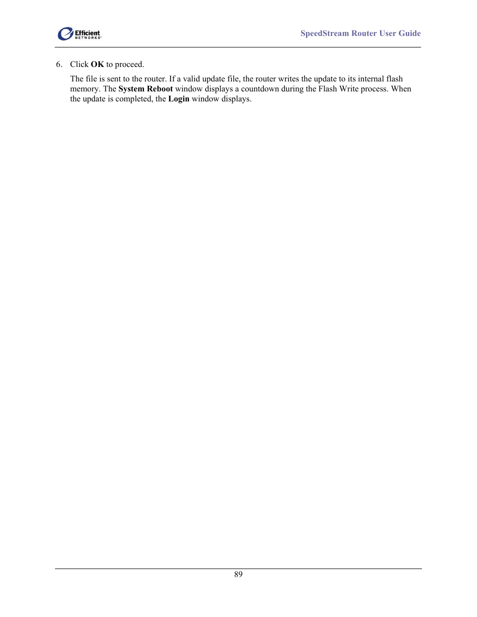 Efficient Networks 5100 User Manual | Page 99 / 129