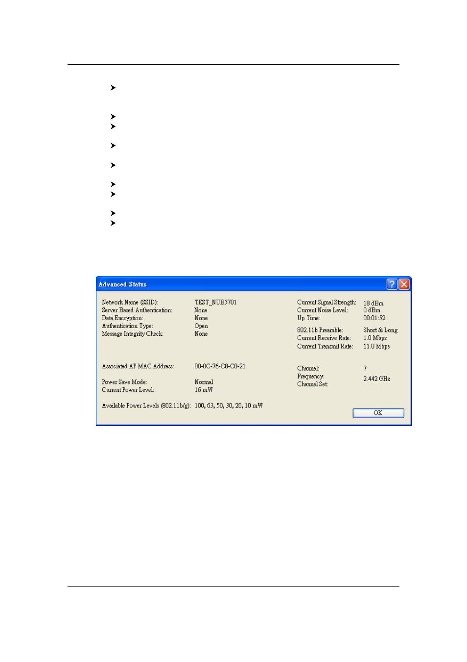 2 profile management | Efficient Networks EEE 802.11b/g Wireless USB 2.0 Adapter User Manual | Page 16 / 48