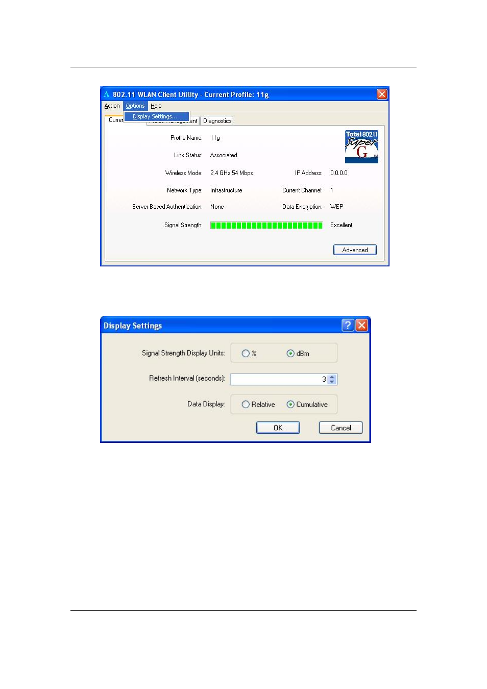 Efficient Networks EEE 802.11b/g Wireless USB 2.0 Adapter User Manual | Page 44 / 48