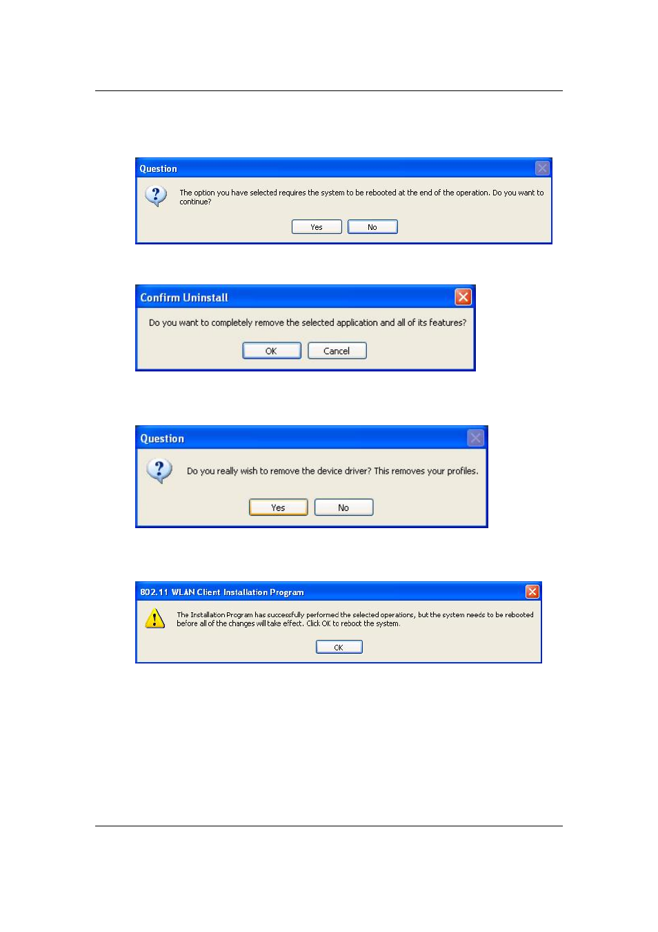 Efficient Networks EEE 802.11b/g Wireless USB 2.0 Adapter User Manual | Page 46 / 48