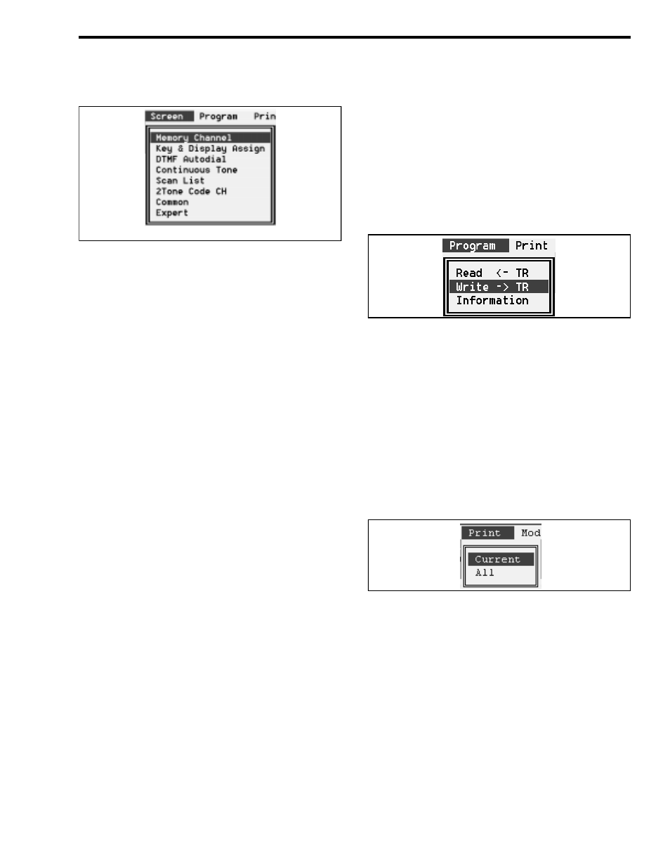 Section 4.4.6, Section 4.4.6) | EFJohnson 764X User Manual | Page 28 / 99