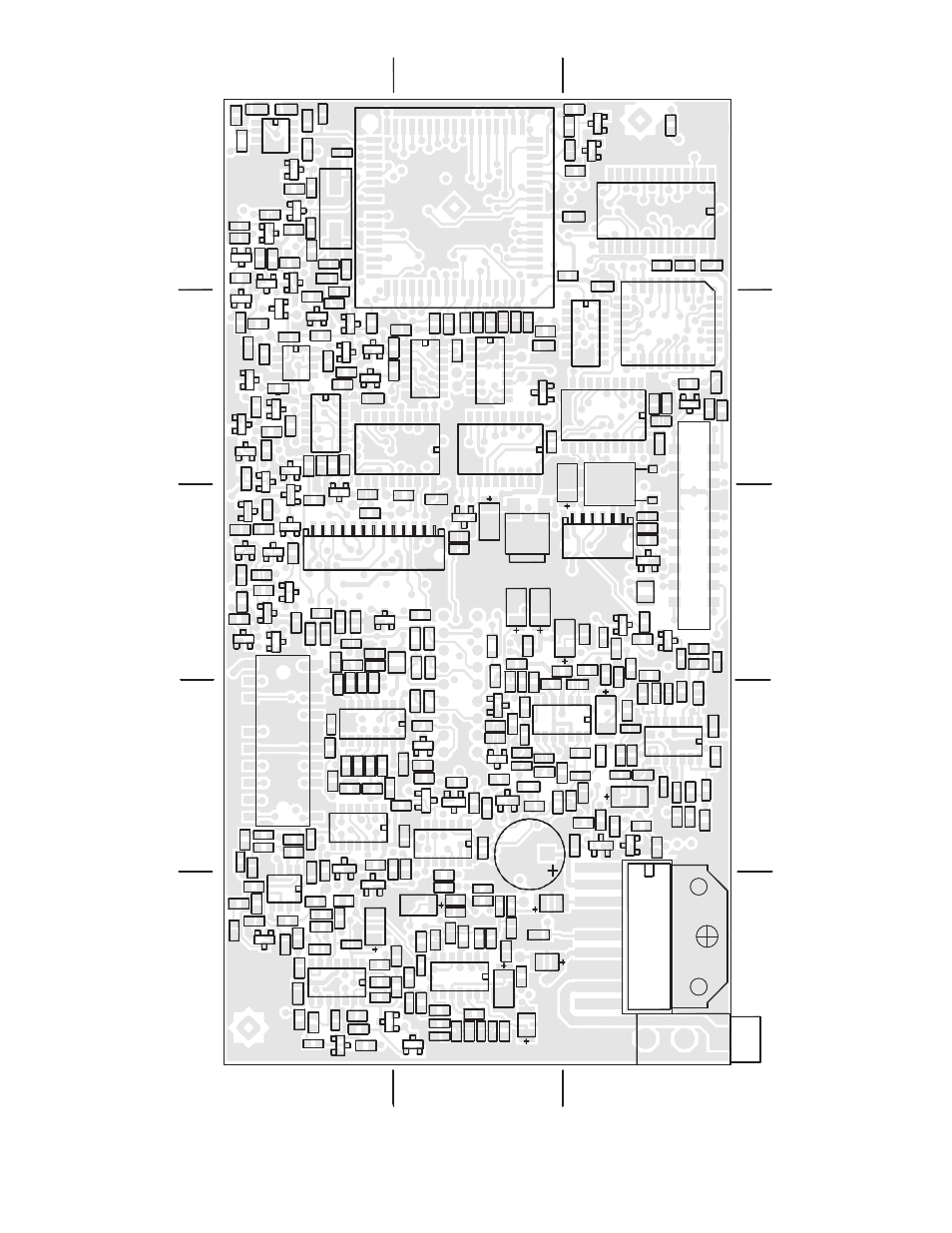 Audio/logic board layout | EFJohnson 001-9800-001 User Manual | Page 126 / 127