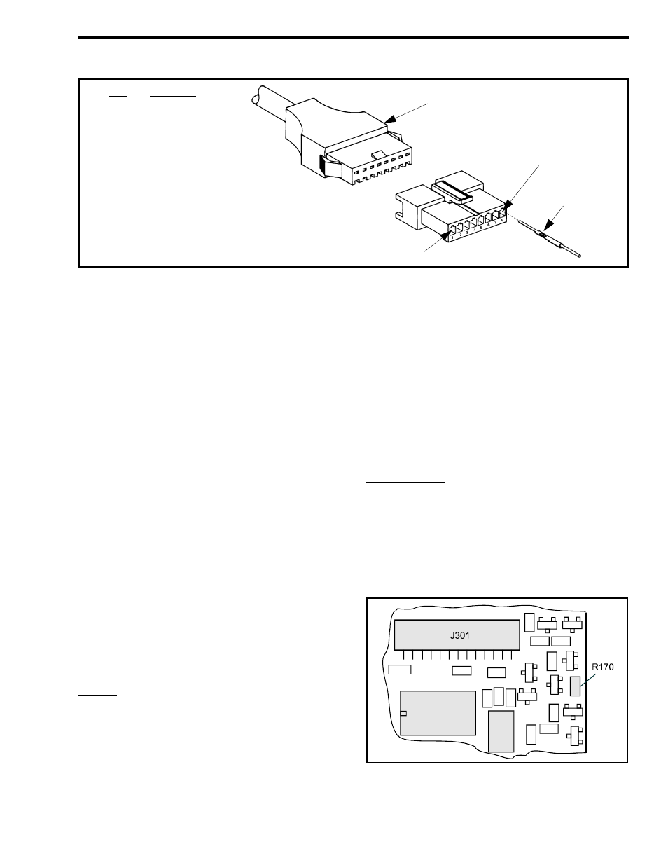 2 accessory pigtail installation, 3 connecting ignition sense wire, Accessory cable connector -5 | R170 location diagram -5 | EFJohnson 001-9800-001 User Manual | Page 18 / 127