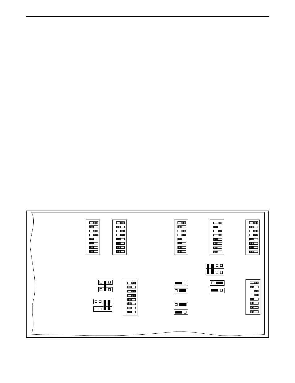 3 standard shelf i/o connections, Standard shelf i/o connections, Std shelf backplane sw and jumper settings . 23-2 | Pin 1 - output, Pin 2 - vtm, Pin 2 - vtm pcm (destination), Pin 2 - master sync shelf (destination), Pin 2 - master sync connector, Pin 2 - master clock shelf (destination), Pin 2 - master clock | EFJohnson 3000 SERIES User Manual | Page 182 / 214