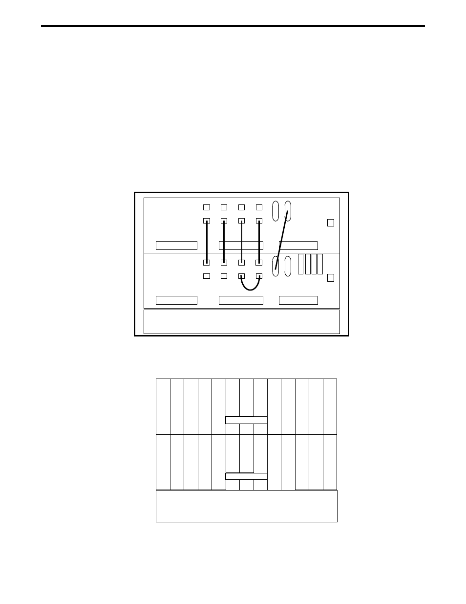 Shelf 3000 series switch backplane cables -6, Shelf 3000 series switch setup -6 | EFJohnson 3000 SERIES User Manual | Page 32 / 214