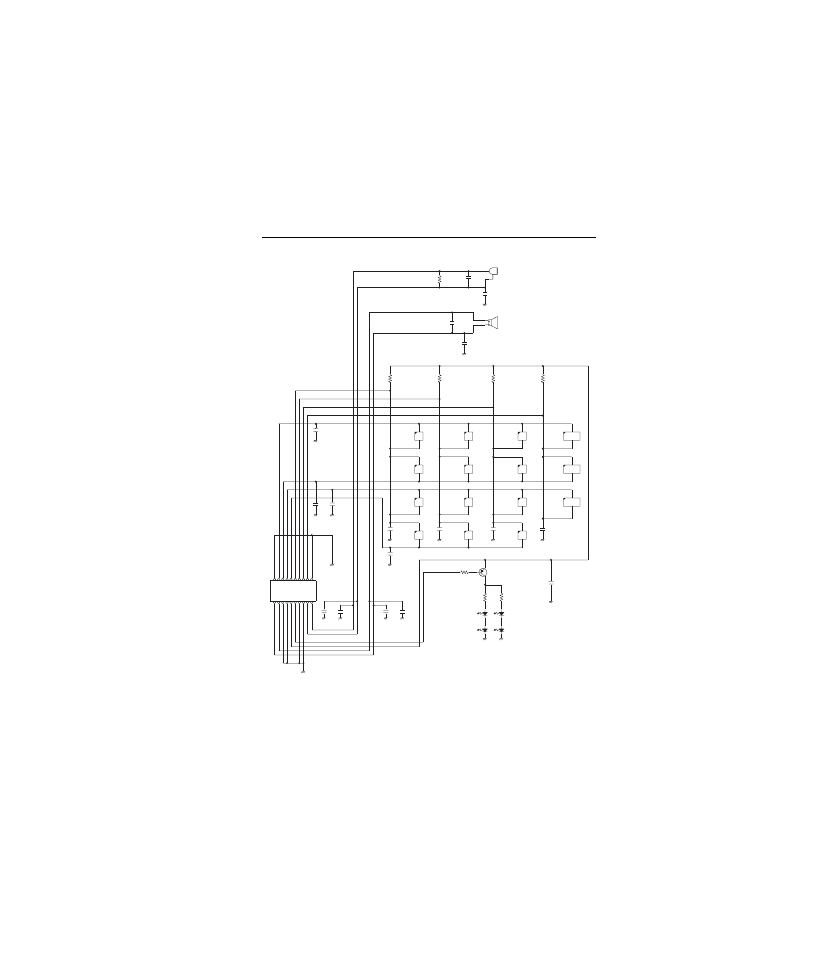 Key board schematic | EFJohnson SMARTZONE 7780 User Manual | Page 111 / 116