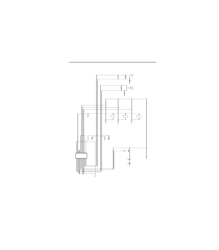 Key board schematic | EFJohnson SMARTZONE 7780 User Manual | Page 113 / 116